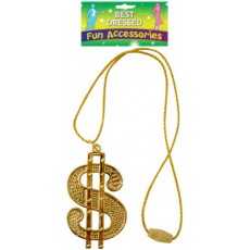 Pimp Dollar Gold Chain